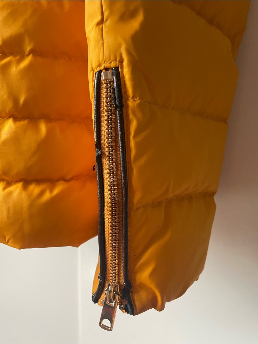 Yellow Puffer Jacket - Picture 8 of 9